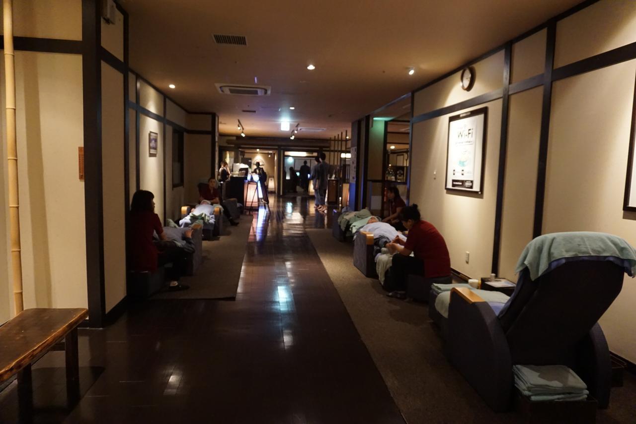 Yokohama Minatomirai Manyo Club Hotel Bagian luar foto
